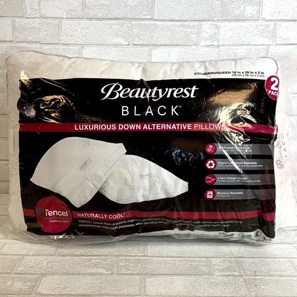 Beautyrest Black Bedding Beautyrest Black Luxurious Down